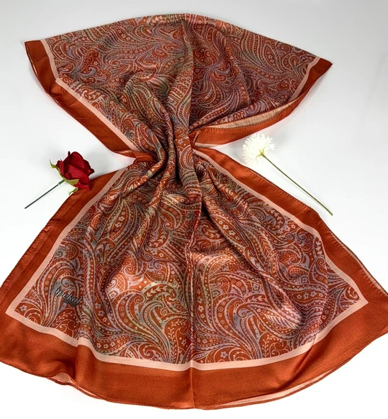 Soft Pamuk Şal-75 x 190 -06574 - Resim 4