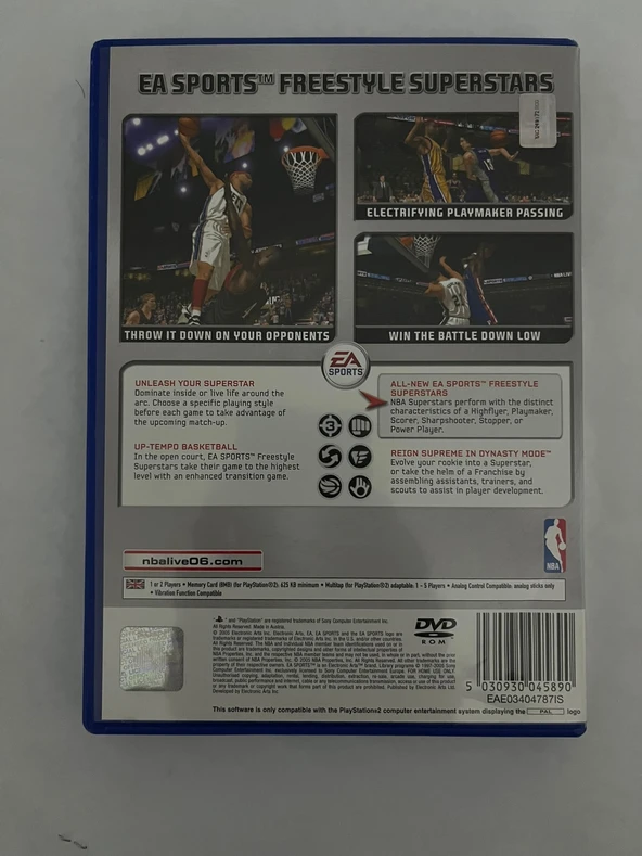 TEŞHİR EA NBA LİVE 06 PLAYSTATİON 2 OYUN - Resim 2