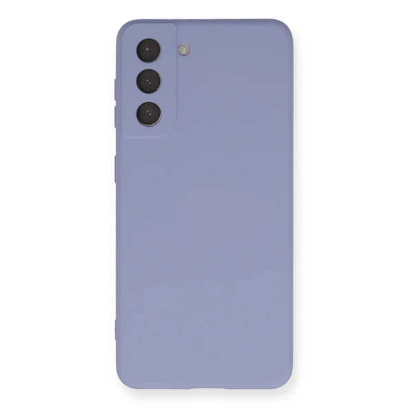 Galaxy S21 Kılıf Nano İçi Kadife Silikon - Lila ürün görseli 1
