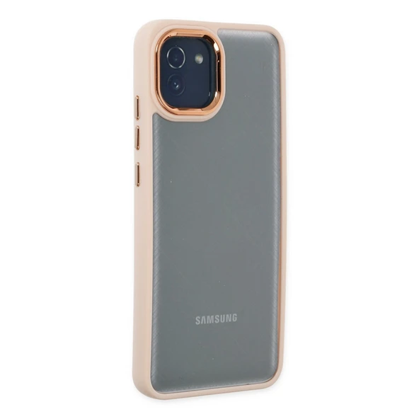Galaxy A03 Kılıf Dora Kapak - Pudra ürün görseli 1