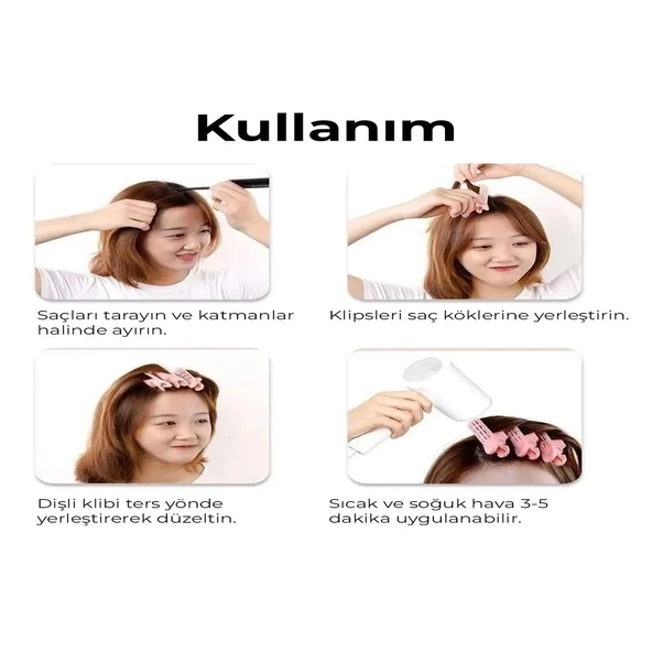 Pati Detaylı Saç Bigudi - Resim 3