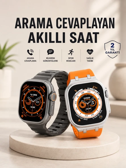 Akıllı Saat Gps, Uyku Takibi Arama Cevaplayan Bluetooth Bağlantılı ürün görseli 1