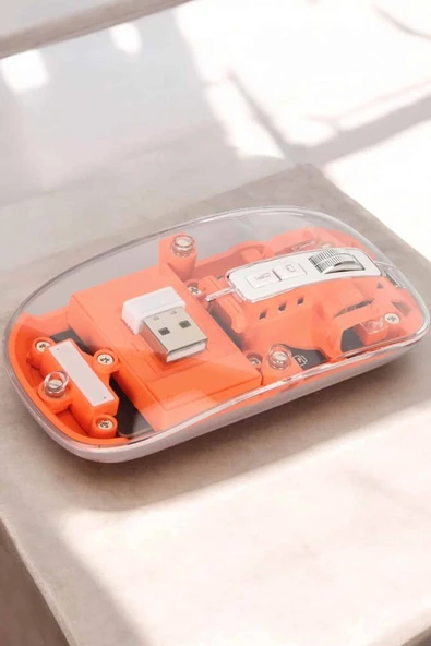 Mouse Çift Modlu Bağlantılı 2.4Ghz Destekli - Resim 4