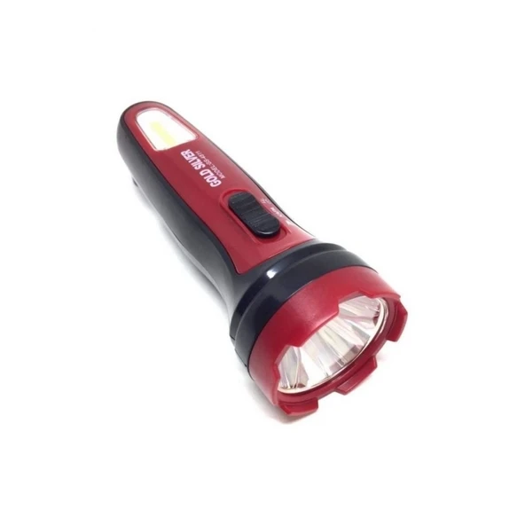 Gs-4511 1 Watt+1 Watt Cob Led Şarjlı El Feneri ürün görseli 1