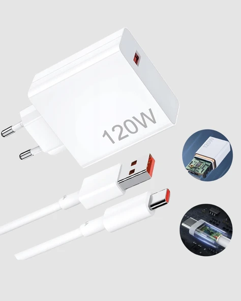 Turbo 120W Hızlı Kablolu - Resim 5