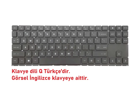Hp Omen 4H0R8EA Klavye Işıklı Siyah V1 (Single Backlit) ürün görseli 1