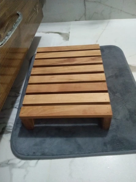 Ahşap Çocuk Lavabo Önü Basamaği ürün görseli 1
