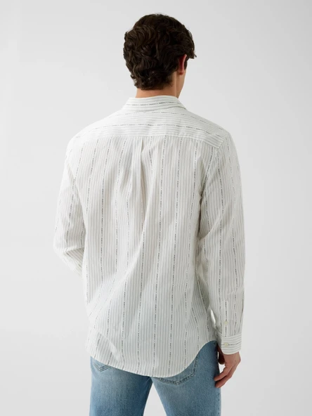 Guess Striped Erkek Regular Fit Gömlek - Resim 3
