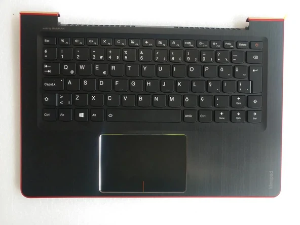 Lenovo IdeaPad 80SJ Klavye Kasa Siyah Işıklı ürün görseli 1