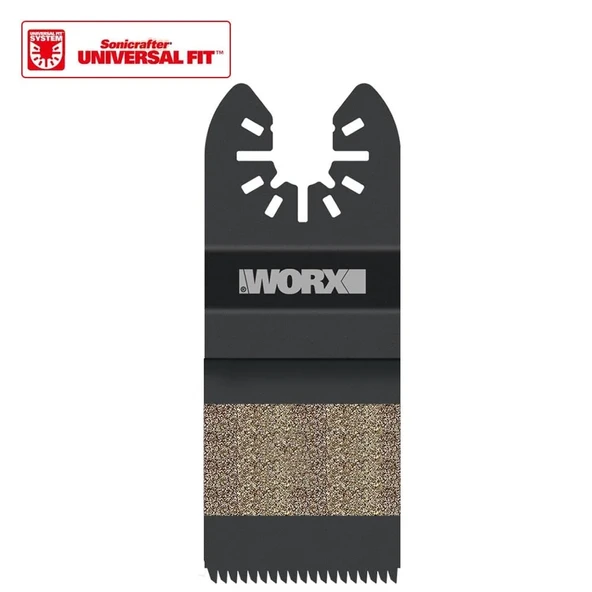 Worx Wa4960 Çok Amaçlı Raspalama Makinası İçin 35X40Mm Ahşap, Pvc Universal Kesme Zımparalama Bıçağı ürün görseli 1