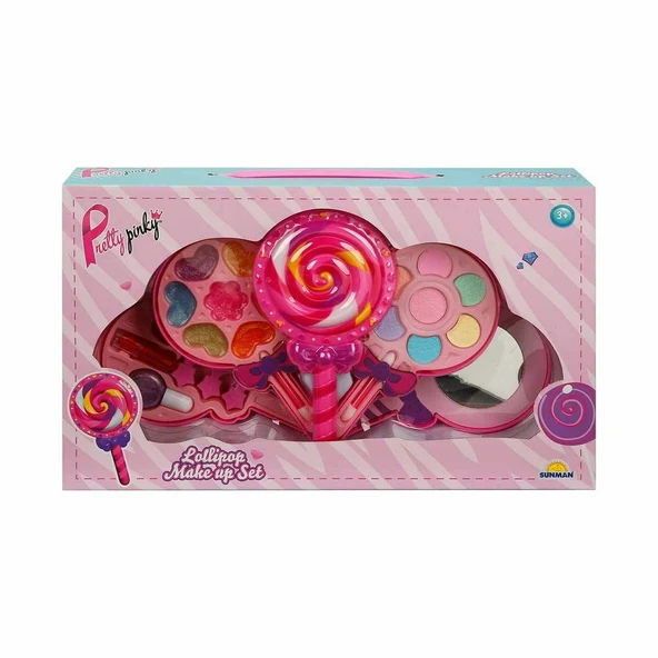 2600 Lolipop Şekilli 4 Katlı Makyaj Güzellik Seti ürün görseli 1
