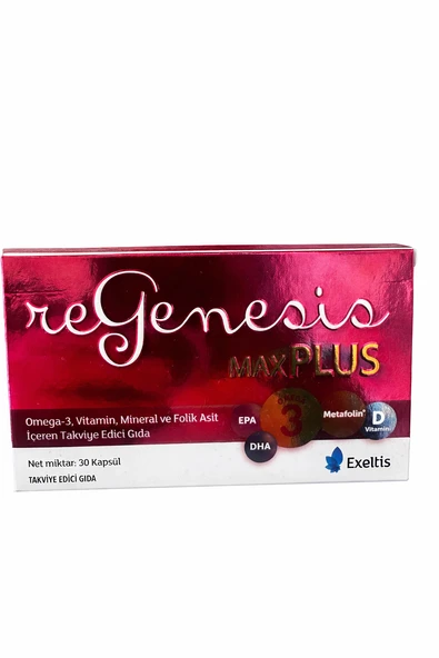 REGENESİS MAX PLUS 30 KAPSÜL ürün görseli 1
