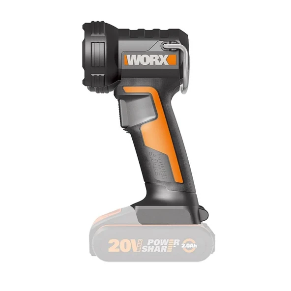 Worx Wx025.9 20Volt 160/350 Lümen Profesyonel Çok Fonksiyonlu Led Fener (Akü Dahil Değildir) ürün görseli 1