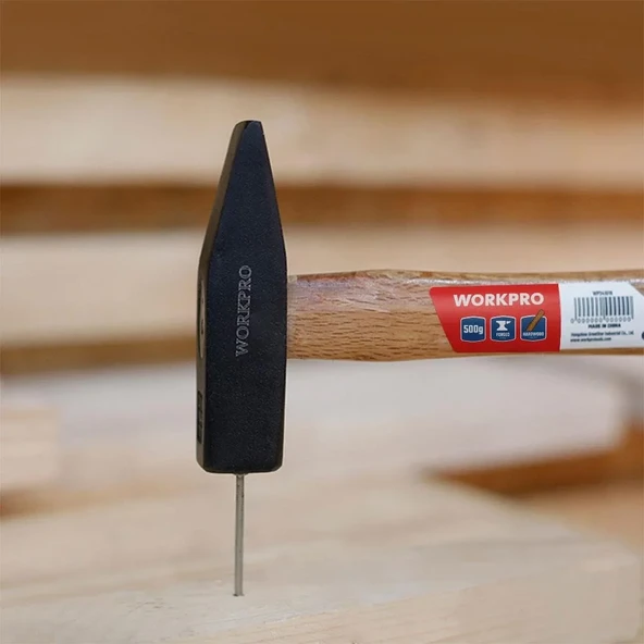 Workpro Wp241019 500Gr Ahşap Saplı Çekiç - Resim 5