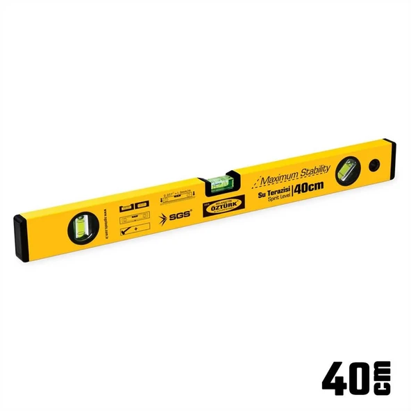 Sgs Su Terazi̇si̇ 40Cm (Alümi̇nyum) Sgs1710 ürün görseli 1