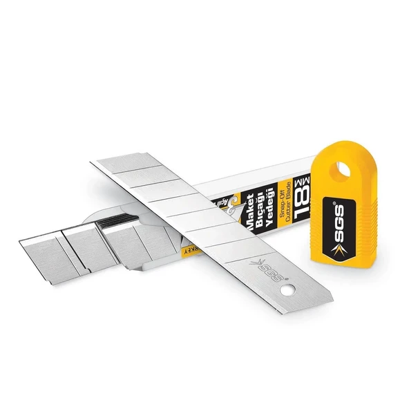 Sgs Maket Biçaği Yedeği̇ (Pk/10 Adet) (0,50Mm) 10 Peket 100 Adet ürün görseli 1