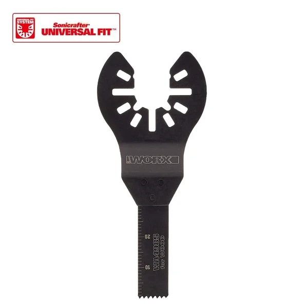 Worx Wa4985 Çok Amaçlı Raspalama Makinası İçin 10X30Mm Ahşap, Fiberglas, Pvc Universal Hassas Kesme Bıçağı ürün görseli 1