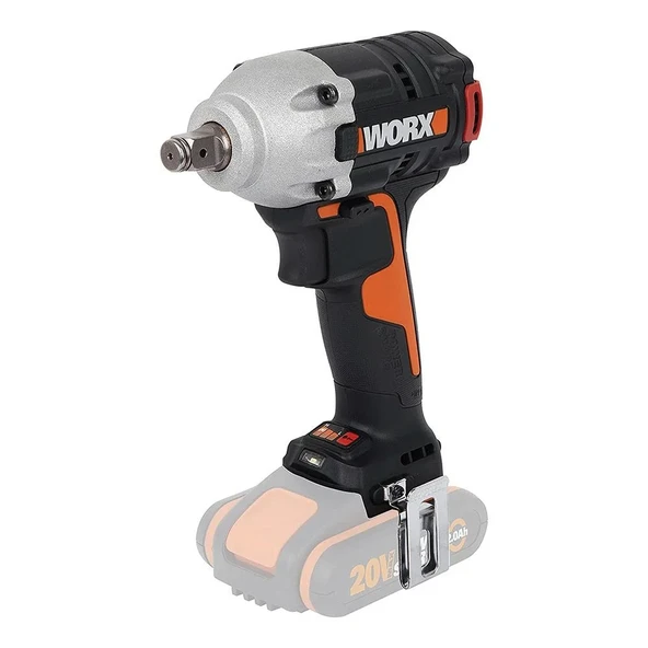 Worx Wx272.9 20Volt 300Nm Kömürsüz Profesyonel Somun Sıkma (Akü Dahil Değildir) ürün görseli 1