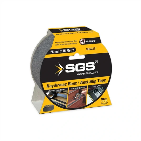 Sgs Merdi̇ven Kaydirmaz Bandi 25Mm*15Mt ürün görseli 1
