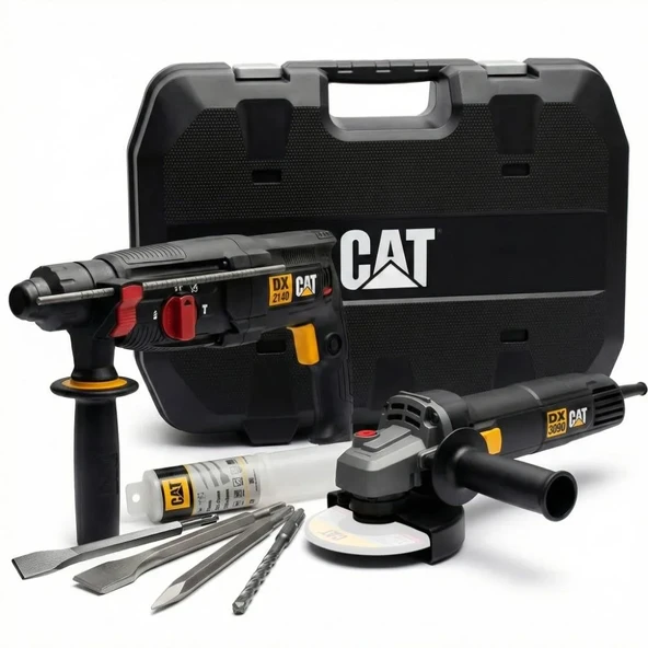 Cat Dxk420 Dx2140 + Dx3090 + Da03903 2 Parça Profesyonel Kombo Set ürün görseli 1