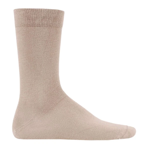 Bambu Çorap - Thermoform - Bej - No: 40-44 - Resim 4