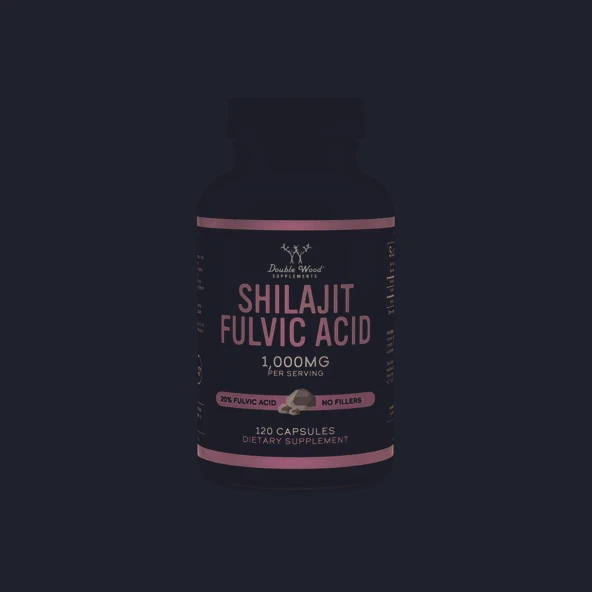 Double Wood Shilajit 120 Kapsül ürün görseli 1