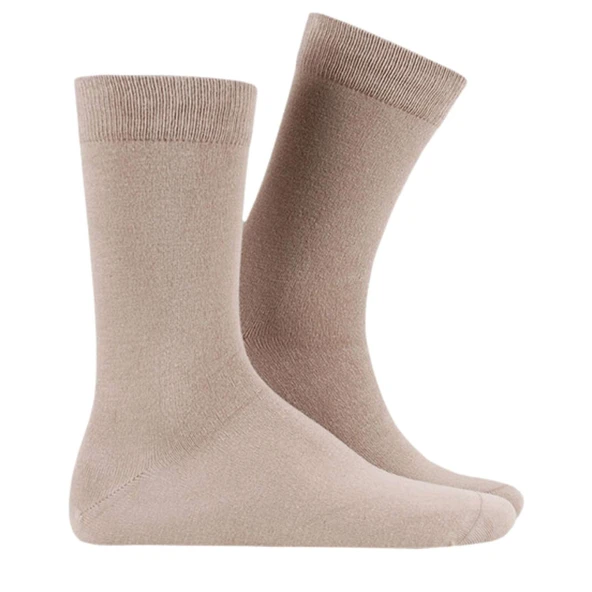 Bambu Çorap - Thermoform - Bej - No: 40-44 ürün görseli 1