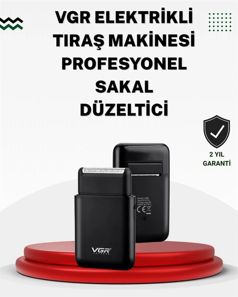 Nevamel Pistonlu ve Örgülü Ağ Başlıklı Kart Tipi Traş Makinesi – Hafif Güvenli USB Şarjlı ürün görseli 1