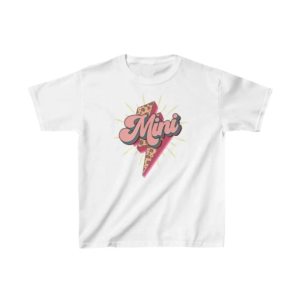 Unisex Çocuk Baskılı T-shirt - Beyaz ürün görseli 1