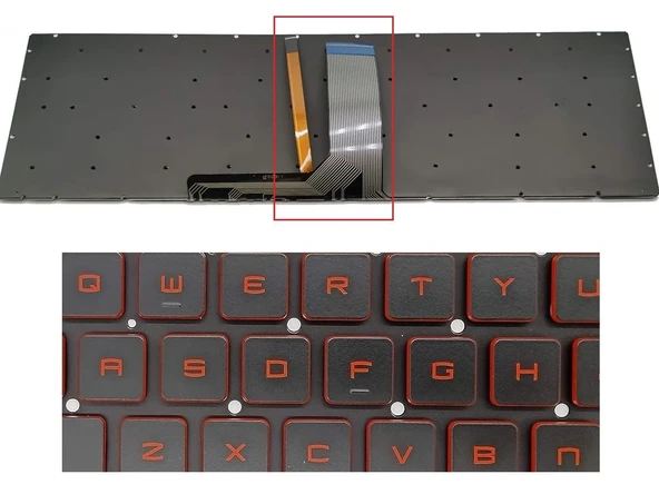 MSI MS-16J7 (CR62) Klavye V2 Işıklı (Kırmızı) ürün görseli 1