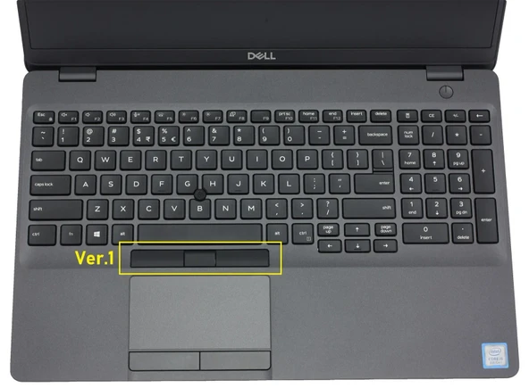 Dell Latitude P80F001 Klavye Işıklı V1 ürün görseli 1