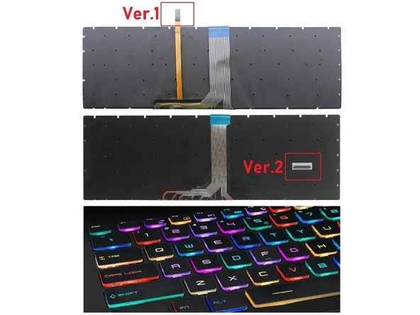 MSI GF759SX Klavye V2 Işıklı (RGB) ürün görseli 1