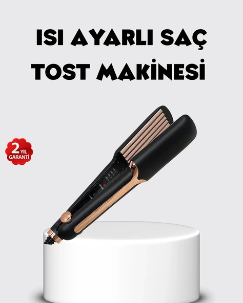 Nevamel® Tost Model Saç Şekillendirici DEMPOWER DP-134 360° Döner Kablolu ürün görseli 1