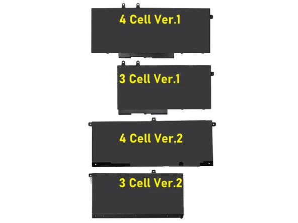 Dell Inspiron 15-7506 2-in-1 Batarya Pil RETRO 4Cell V1 7.6V ürün görseli 1