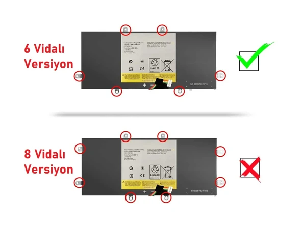 Lenovo IdeaPad Yoga 59-361321 Batarya Pil RETRO ürün görseli 1