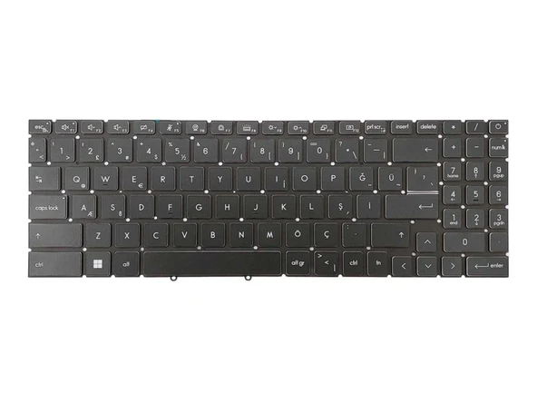 MSI Vector 17HX A13VHG Klavye Işıklı Siyah V2 (Per-Key RGB - Non-WASD) ürün görseli 1
