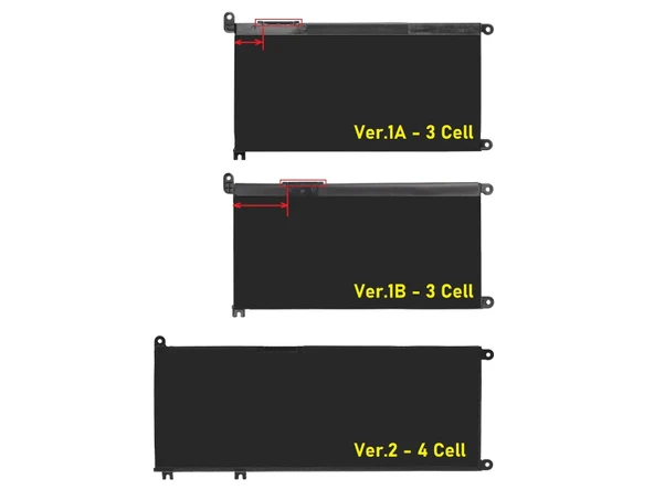 Dell Latitude P95G001 Batarya Pil RETRO Ver.2 4Cell ürün görseli 1