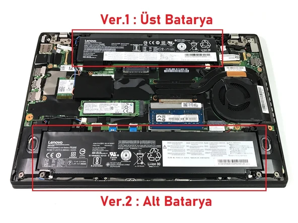 Lenovo ThinkPad 20F9 Batarya Pil RETRO V2 (Alt) ürün görseli 1