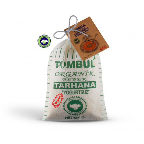 Tombul Organik Yoğurtsuz (Vegan) BebekTarhanası ürün görseli 1