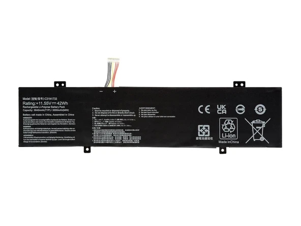 Asus R563U Batarya Pil RETRO ürün görseli 1