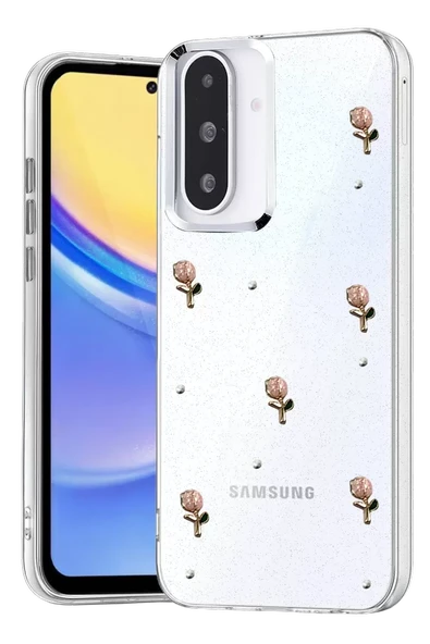 Newface Samsung Galaxy A26 Fiyonk Desenli Kapak - Desen 6 ürün görseli 1