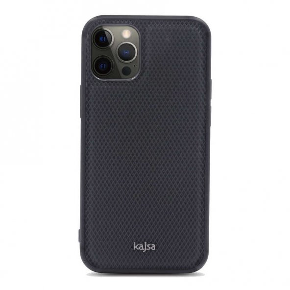 iPhone 12 Pro Max Kılıf Kajsa Preppie Serisi Dark Kapak ürün görseli 1