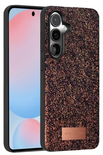 Onegif Samsung Galaxy S24 Plus Bright Simli Kapak - Derin Mor ürün görseli 1