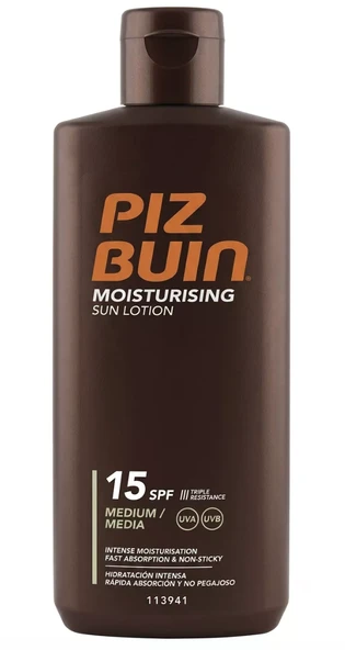 Piz Buin SPF 15 Güneş Losyonu 200 ml ürün görseli 1