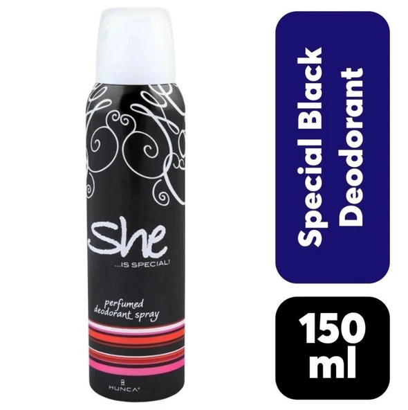 She İs Special Kadın Sprey Deodorant 150 Ml ürün görseli 1