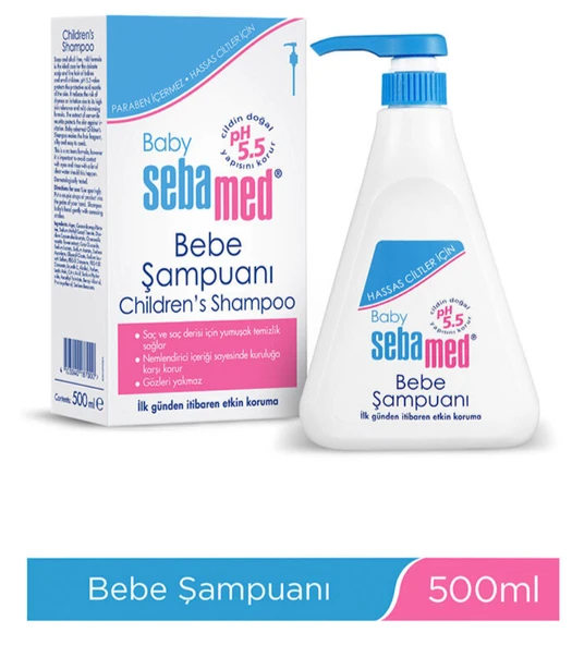 Sebamed Baby Şampuan 500 ml ürün görseli 1