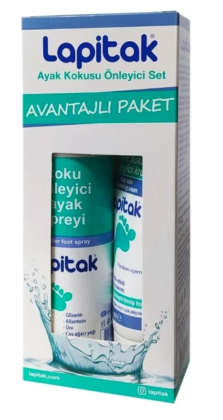 Lapitak Ayak Kokusu Önleyici Avantaj Set 125+60 Ml ürün görseli 1