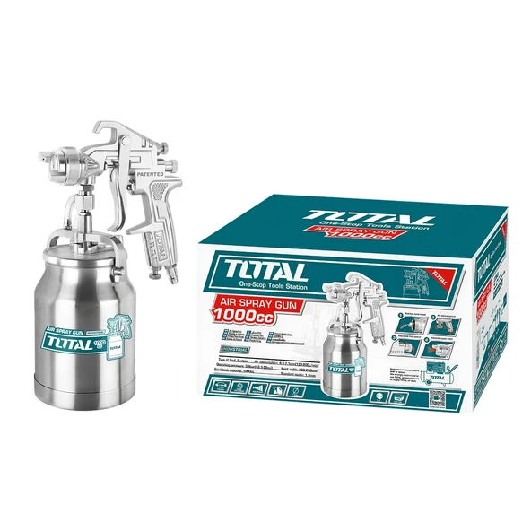 TOTAL Havalı Boya Tabancası TAT11002 - Resim 3