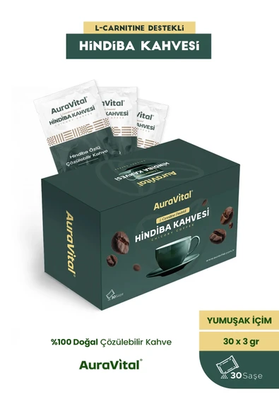 Hindiba Kahvesi L-Carnitin Içeren Detox Form Diyet 30x3 gr ürün görseli 1