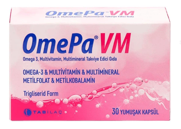 Omepa VM 30 Yumuşak Kapsül ürün görseli 1